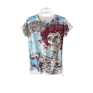 Liquid Blue Grateful Dead Classic Bertha T-Shirt Long Length Licensed Graphic